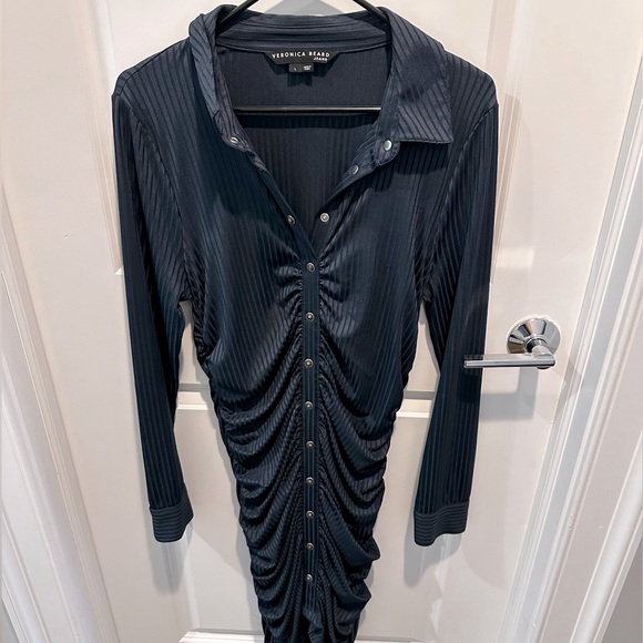 Davila Ruched Mini Dress. - Picture 1 of 8